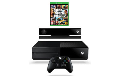 Xbox One Console Kinect Gloss and GTA V Xbox One Console Kinect Gloss and GTA V
